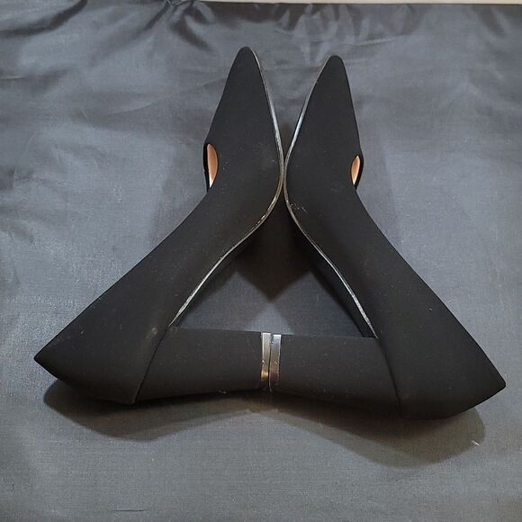 FOREVER BLOCK HEEL POINTED TOE SLIP-ON PUMP - Picture 11 of 14